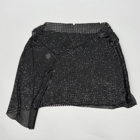 FANNIE SCHIAVONI Elsa Skirt in Black L - Picture 8 of 9